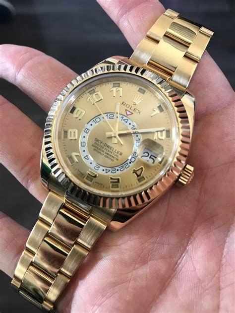 rolex sky-dweller gold for sale|Rolex Sky-Dweller in stock.